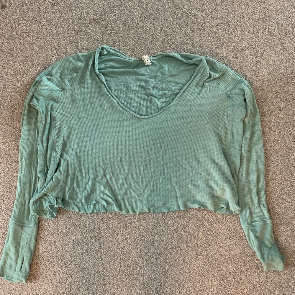Free people waffle long sleeve